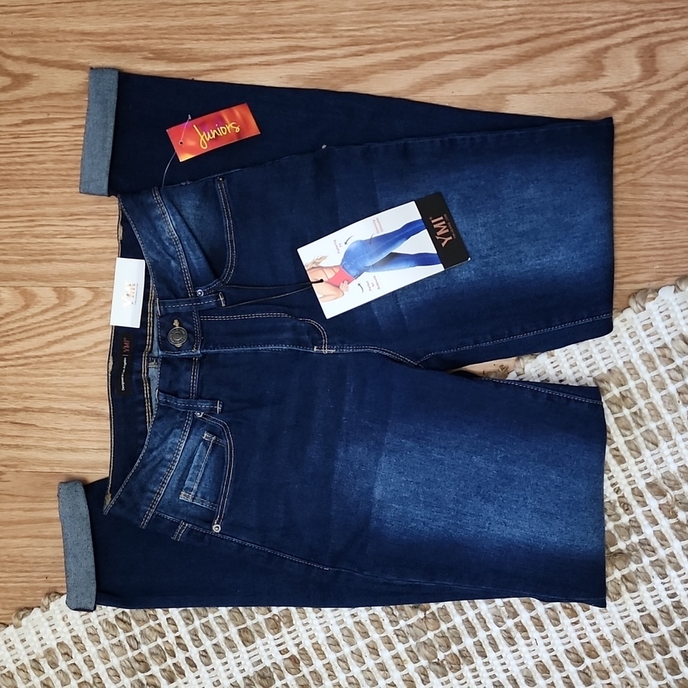 YMI High Rise Skinny Stretch Blue Jeans